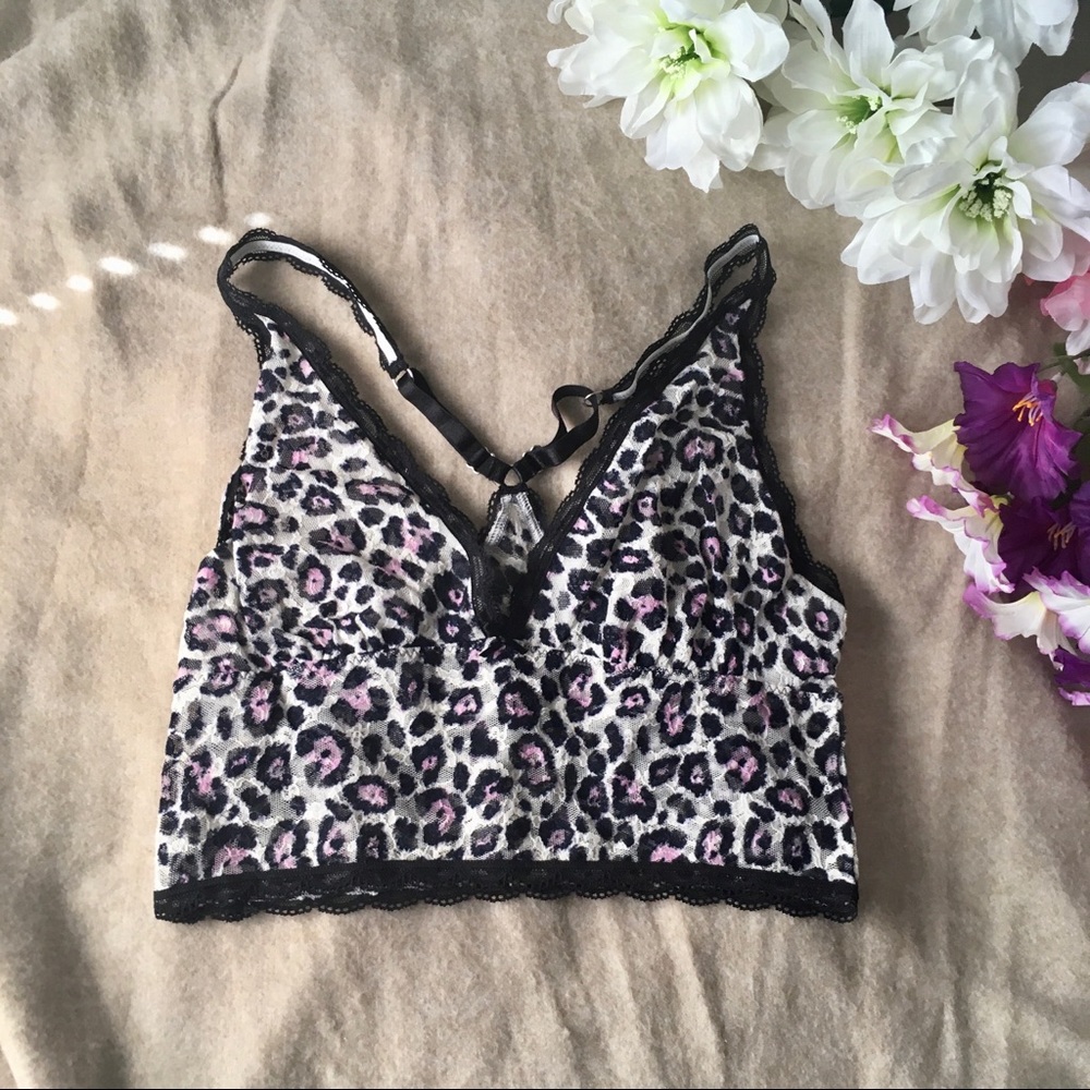 Victoria’s Secret Lace Racerback Triangle Bralette